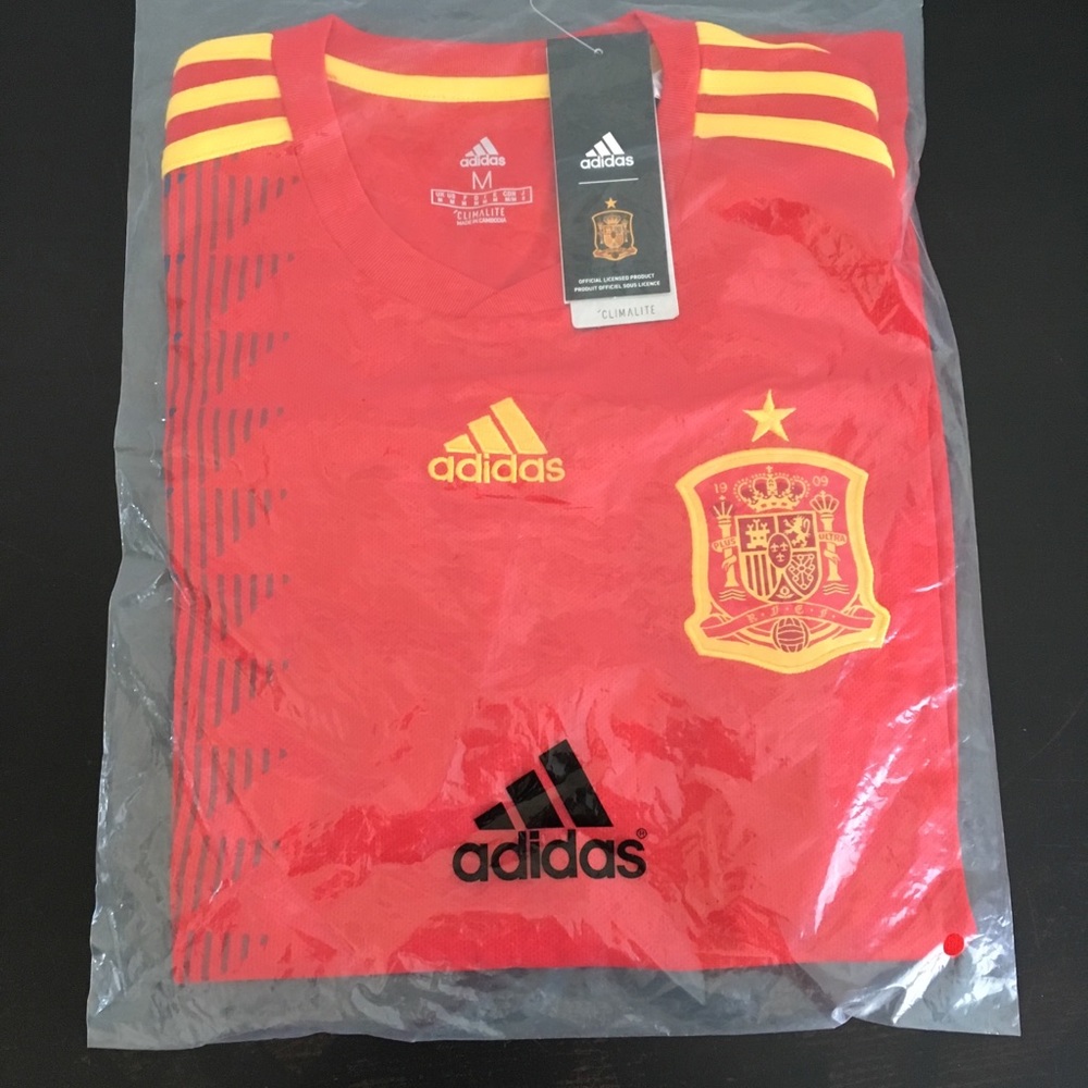 Spain international soccer jersey